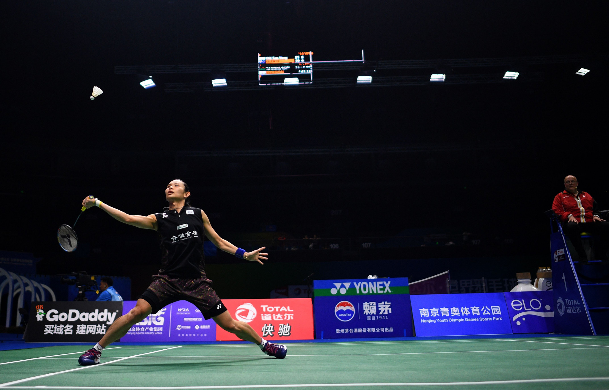 Tai Tzu-Ying eased into the third round of the women's singles at the BWF World Championships in Nanjing ©Getty Images