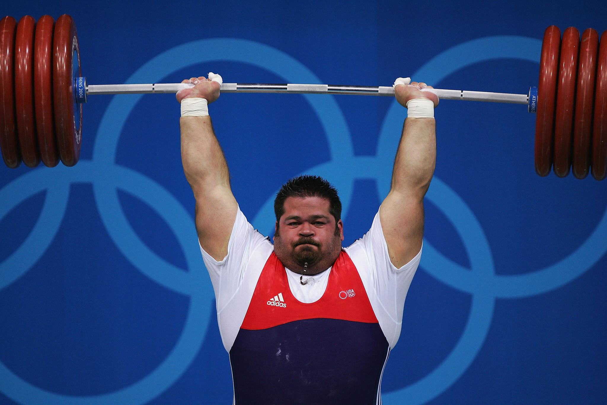 Shane Hamman's over-105kg records have become the new over-109kg records ©Getty Images