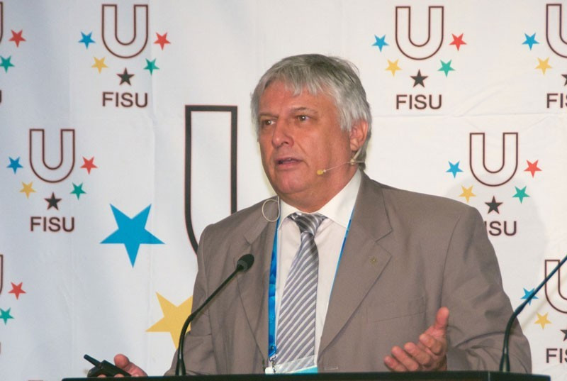 FISU secretary general Eric Saintrond agreed to a proposal earlier this month to house athletes during the Games on a mixture of cruise ships, in temporary housing and existing accommodation  ©FISU