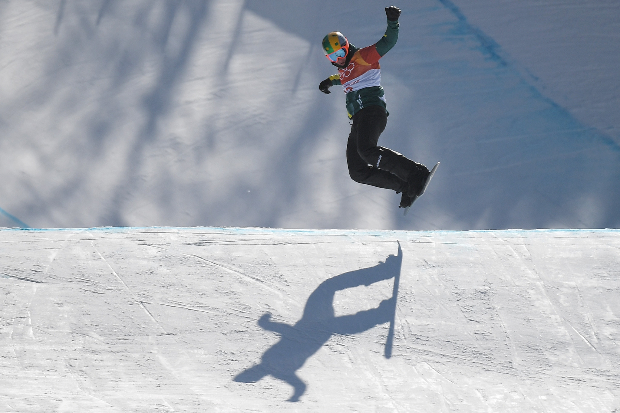 Jarryd Hughes won snowboard cross silver at the Pyeongchang 2018 Winter Olympics ©Getty Images