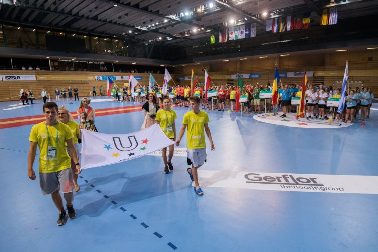 The Opening Ceremony for the competition was held yesterday evening, after all of day one's matches had finished ©FISU
