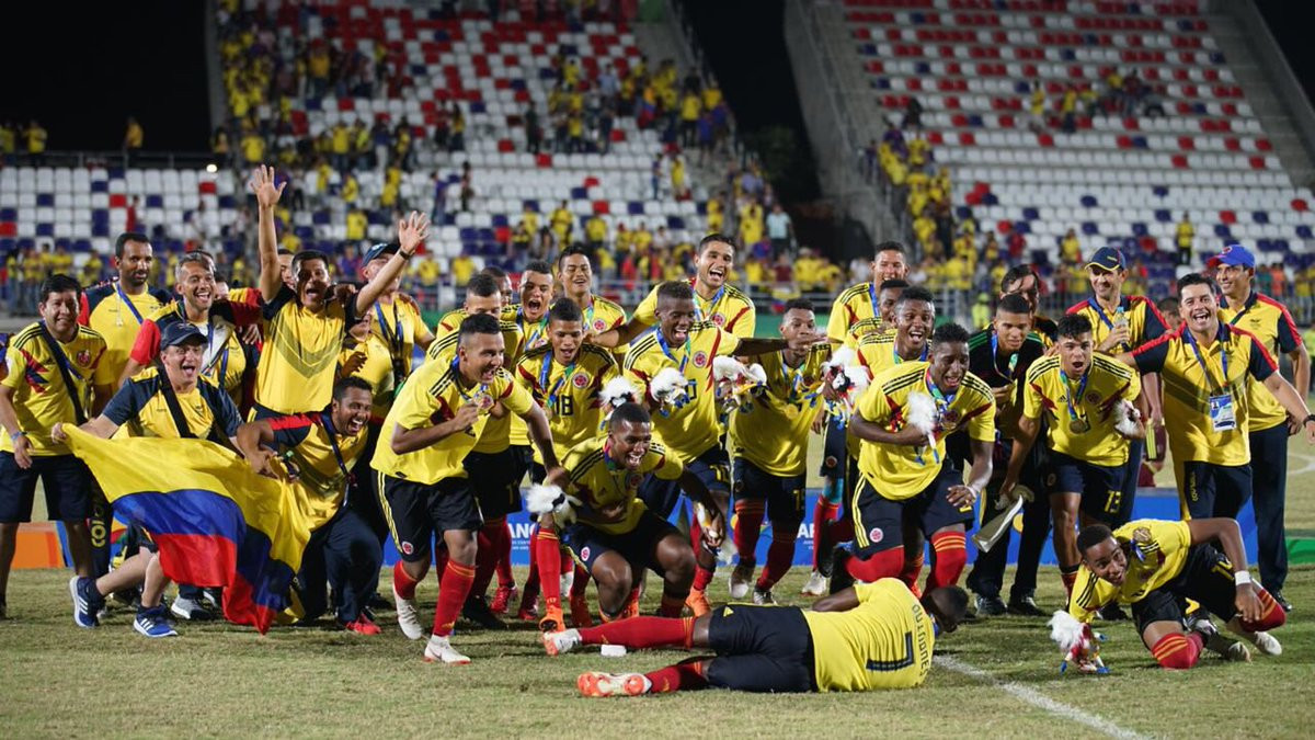 Hosts Colombia beat Venezuela 2-1 today to claim the men’s football gold medal at the Central American and Caribbean Games in Barranquilla ©Barranquilla 2018/Twitter