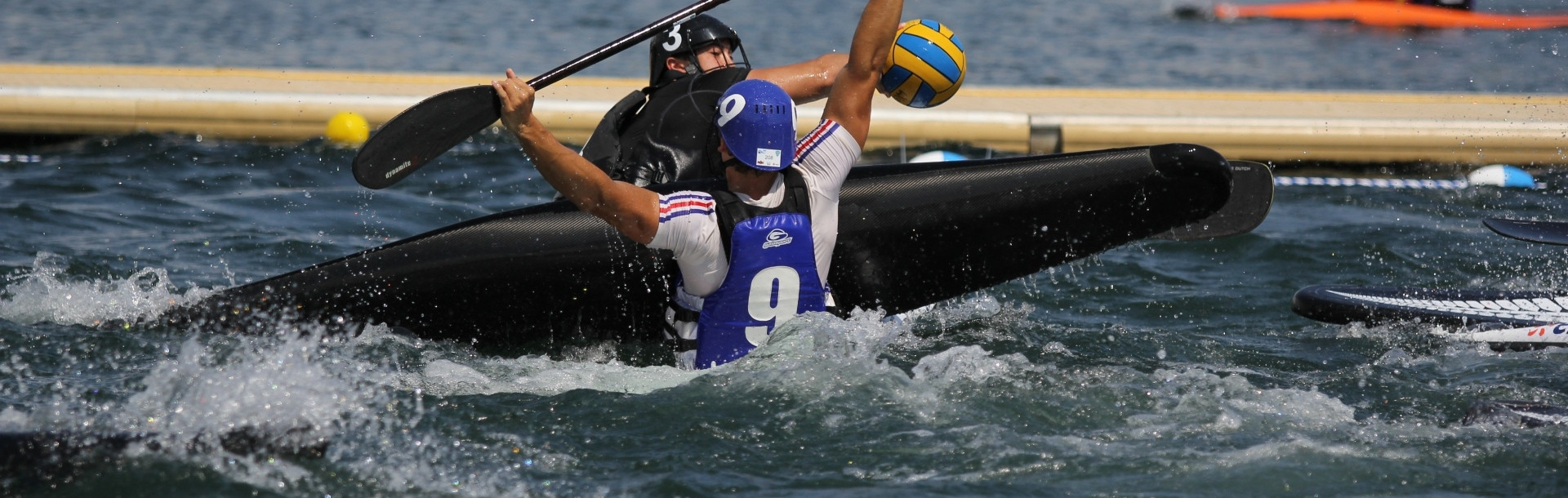 Action continued today at the ICF Canoe Polo World Championships in Welland in Canada ©ICF/Eric Vignet