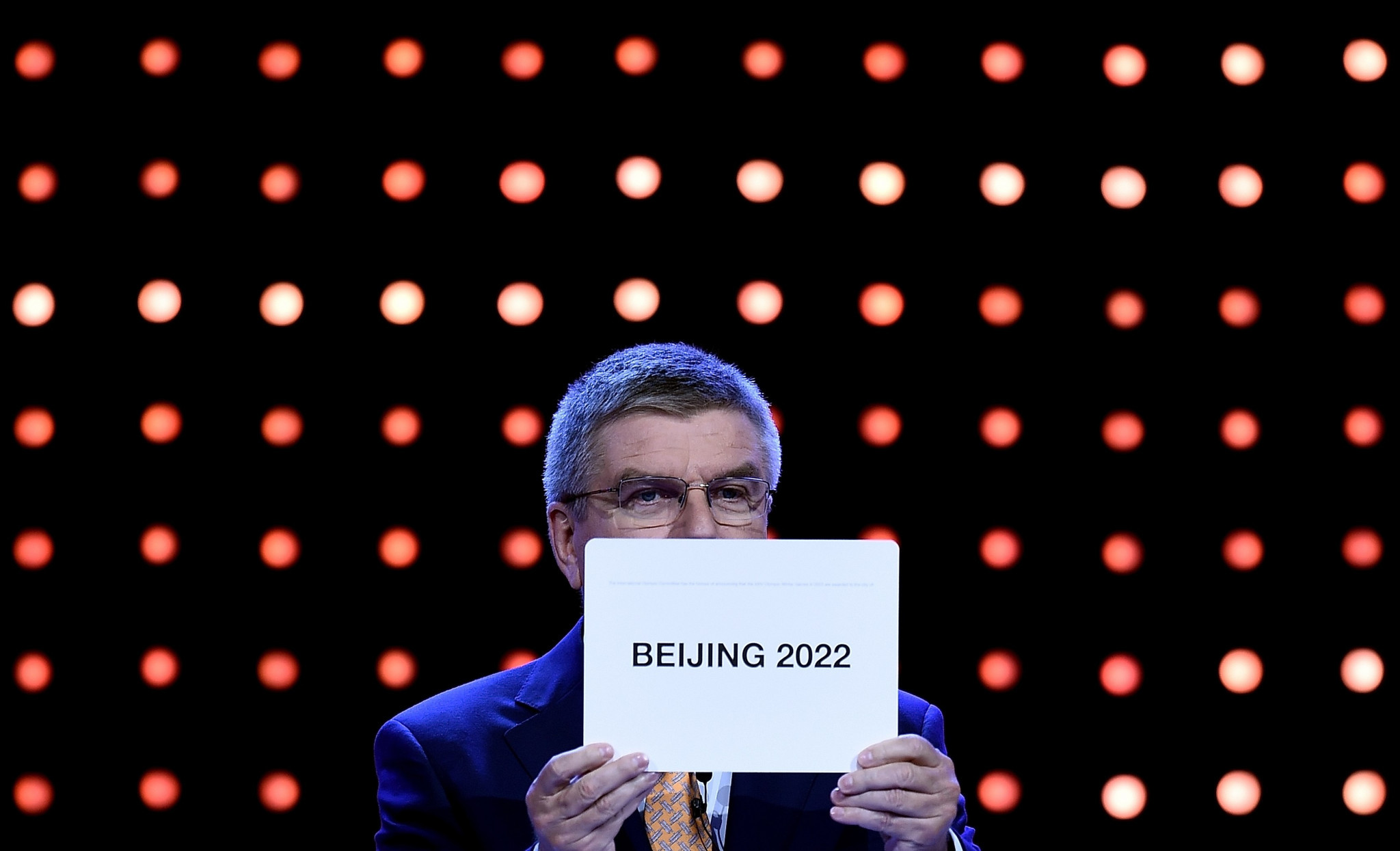 Beijing is announced as the 2022 Winter Olympic host ©Getty Images