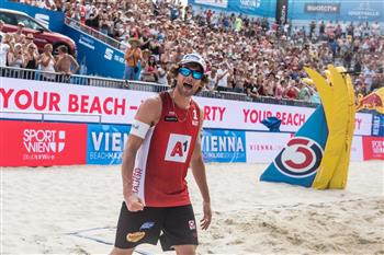 The atmosphere in Vienna for the latest leg of the FIVB Beach Volleyball Major Series has been a huge factor in the event ©FIVB