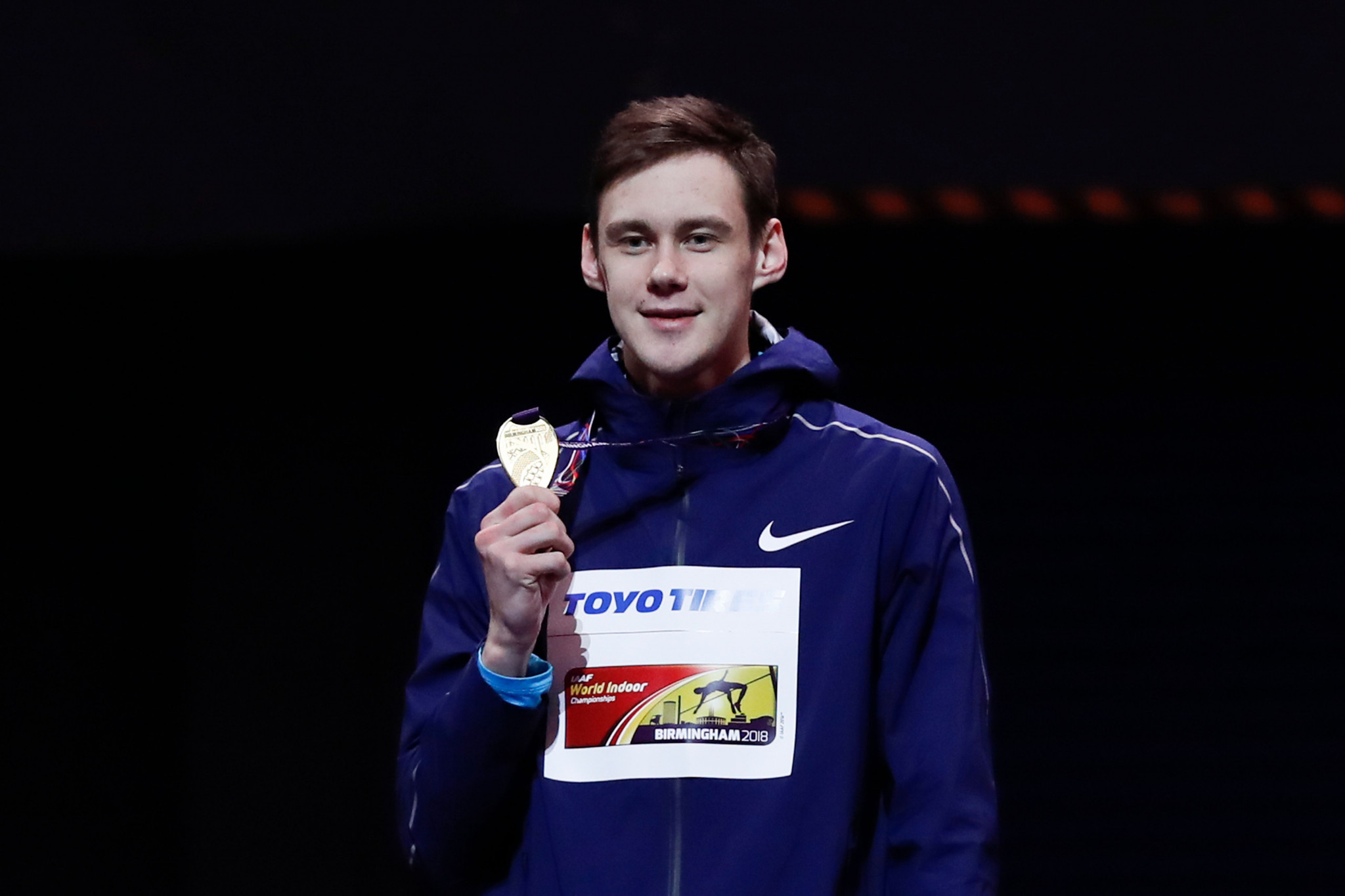 Danil Lysenko won world indoor high jump gold earlier this year ©Getty Images