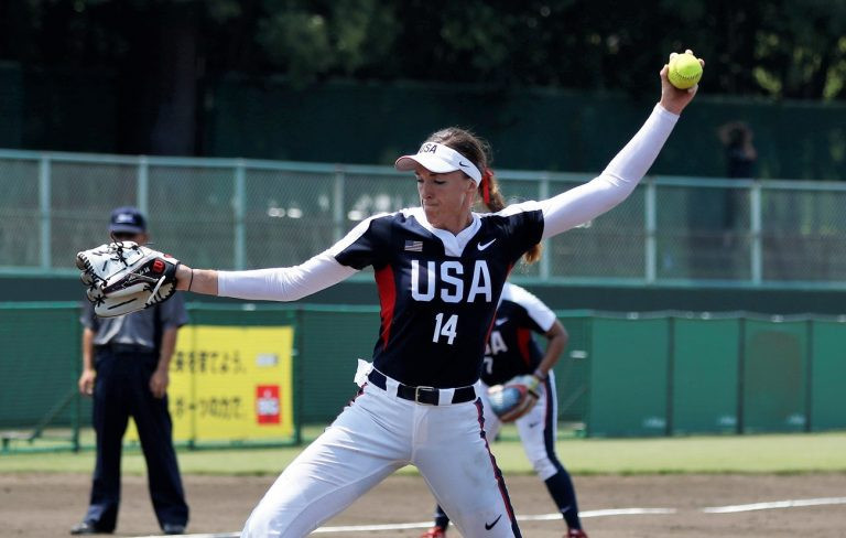 Monica Abbott is one of the sport's greatest players and is in the American squad ©WBSC