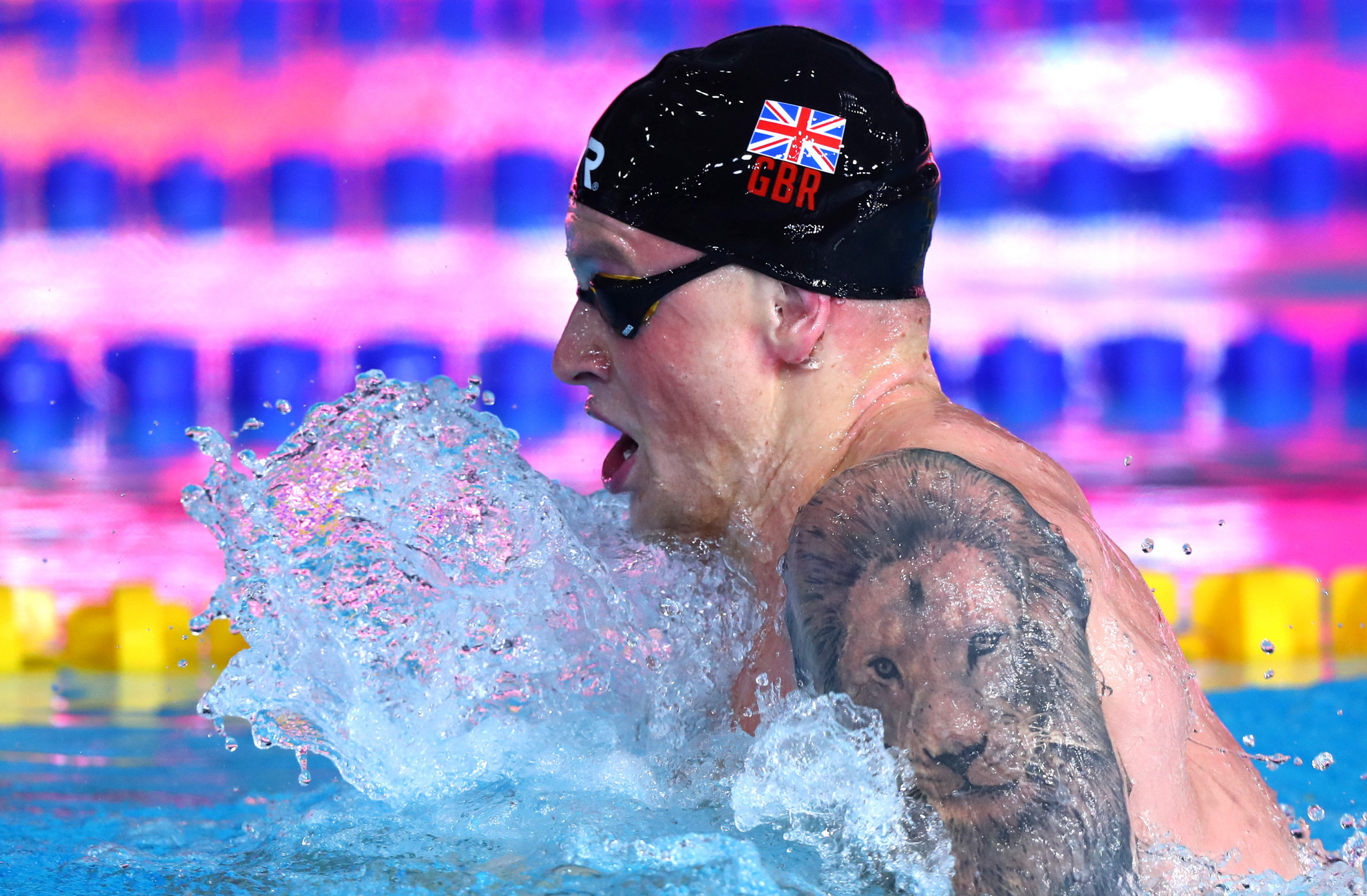 Olympic champion Adam Peaty cruised into the men's 100m breaststroke final ©Getty Images