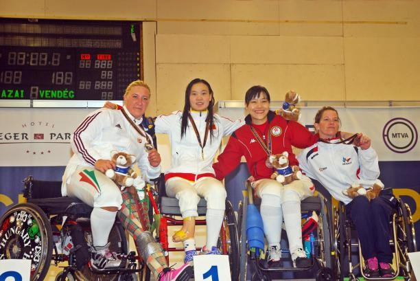 China’s Xu Feng Zou added a second gold medal to her collection ©IWAS/Hajni Valczer