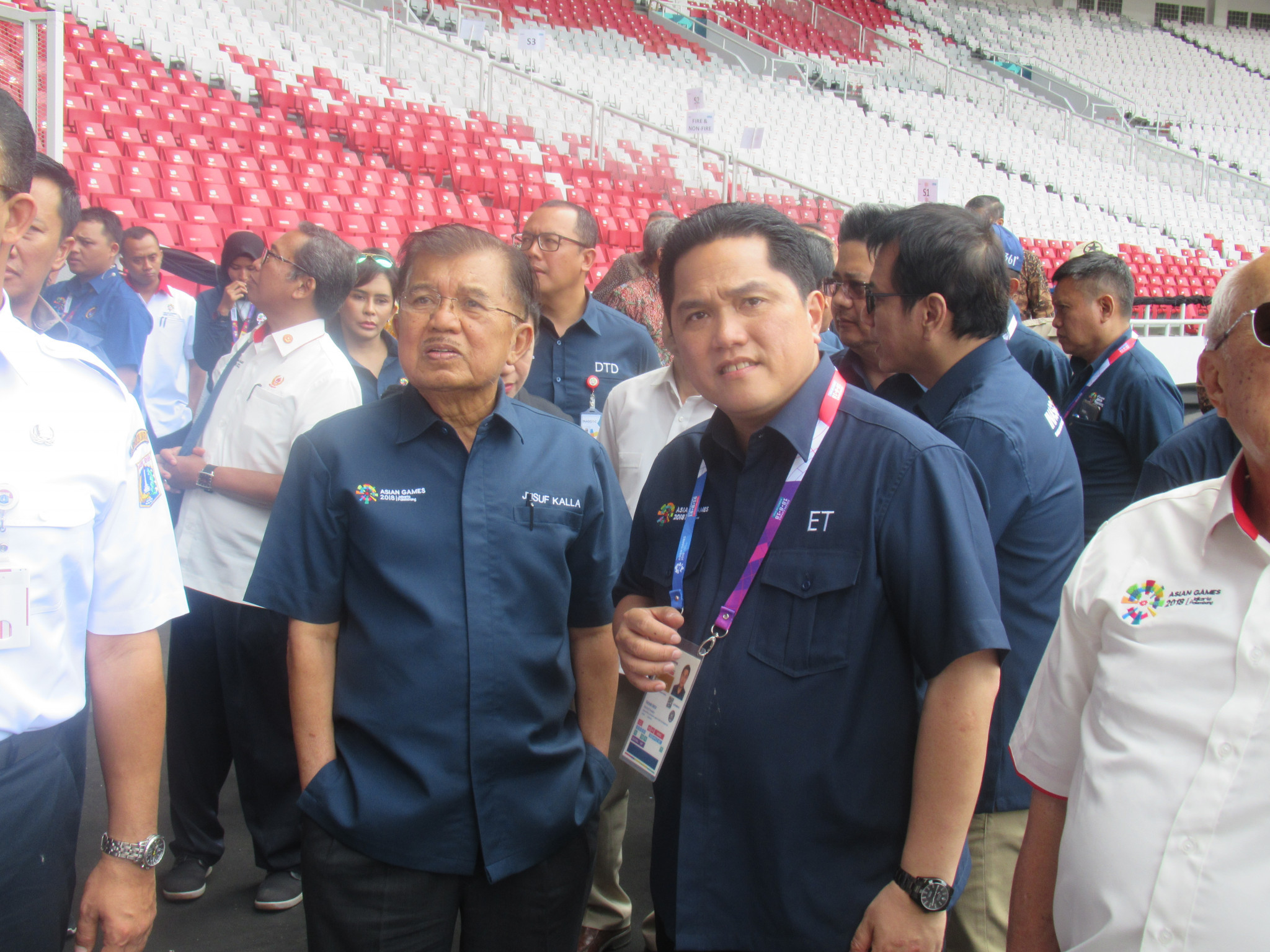 Indonesian Vice-President declares they are ready to host 2018 Asian Games as massive security operation prepared
