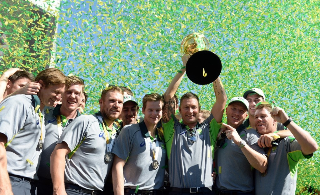 Australia's one day cricket team are on the shortlist following their Cricket World Cup triumph