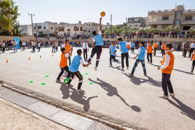HRH Prince Feisal Al Hussein, founder and chairman of Generations For Peace, has called on the international sport community to help ease the plight of refugees ©GFP