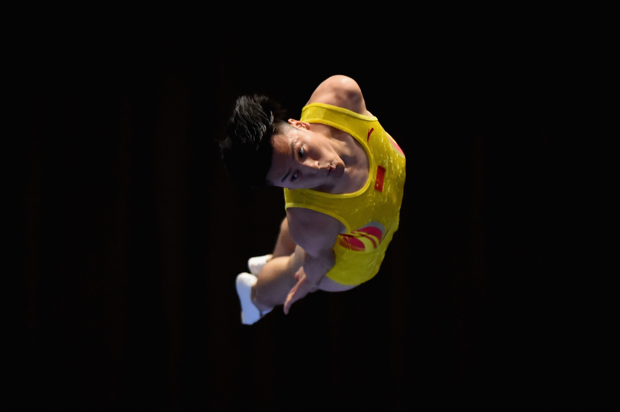 China's Olympic gold medallist Dong Dong of missed out on the final Zhu Xueying ©Getty Images
