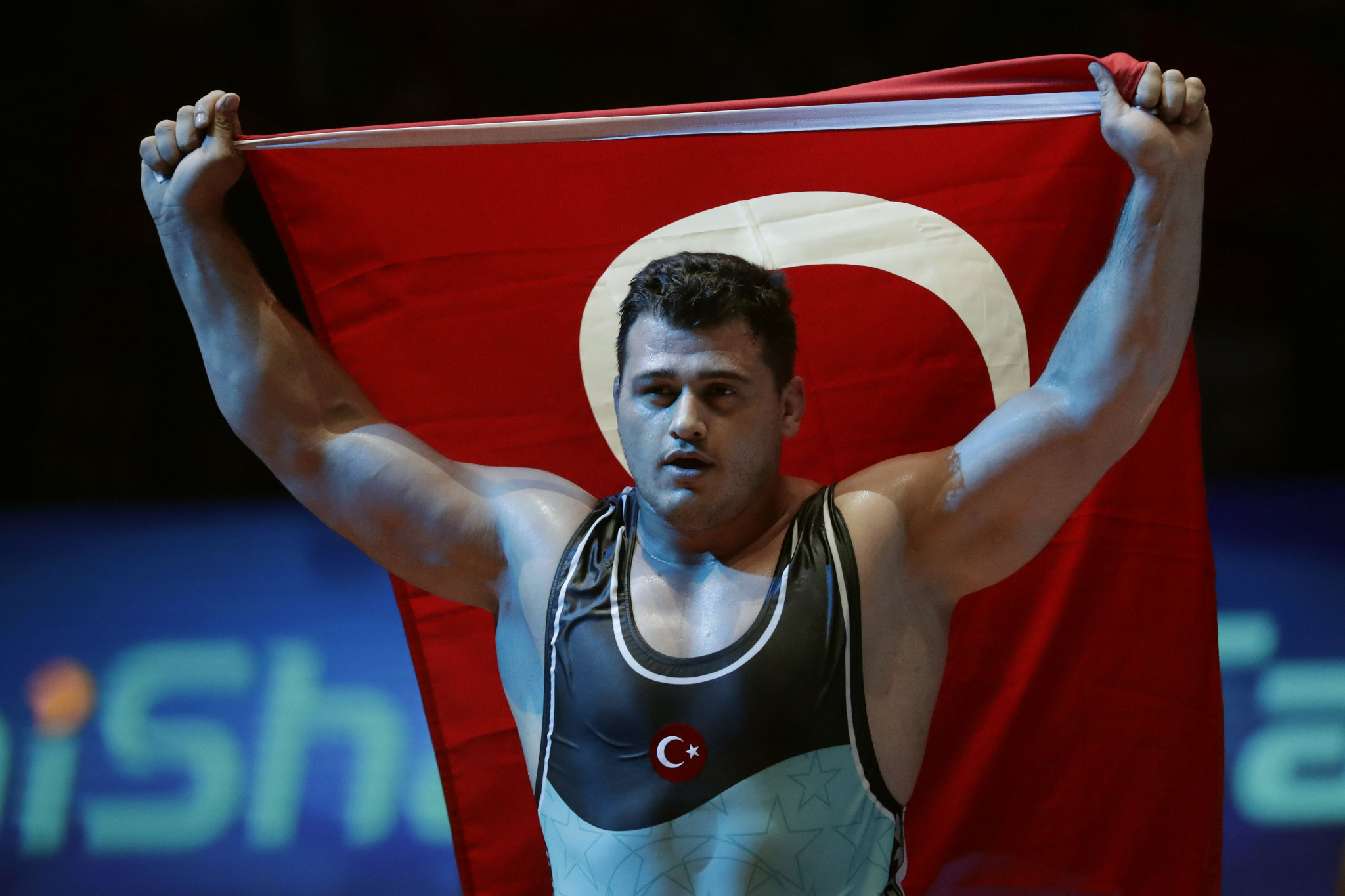 Turkey's triple world champion Riza Kayaalp is the new world number one in Greco-Roman wrestling's 130 kilograms class ©Getty Images