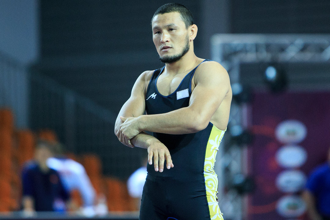 Kanybek Zholchubekov is one of two world ranking leaders from Kyrgyzstan ©UWW