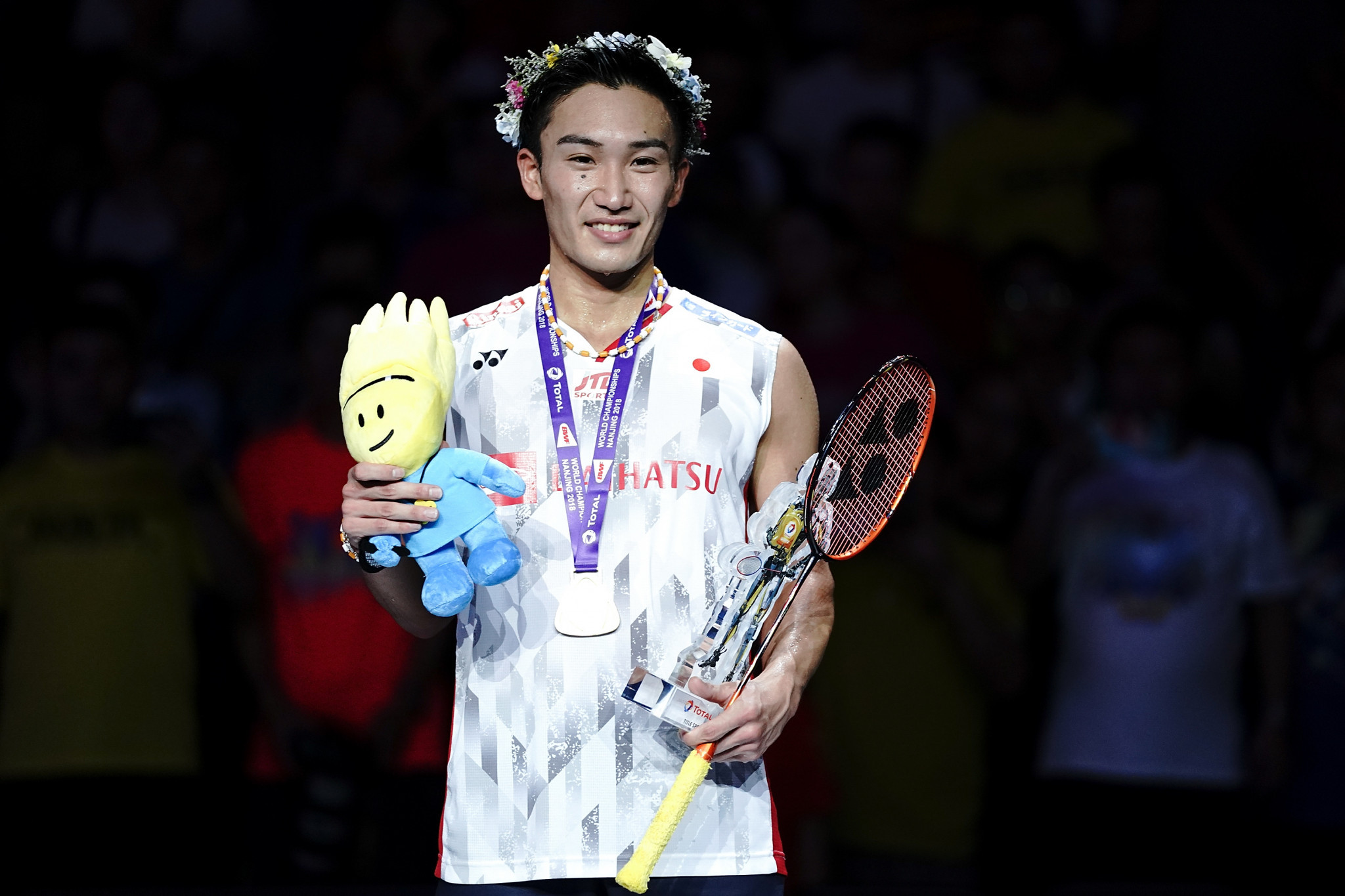 Momota completes redemption with men's title at Badminton World Championships as Marin wins third women's crown