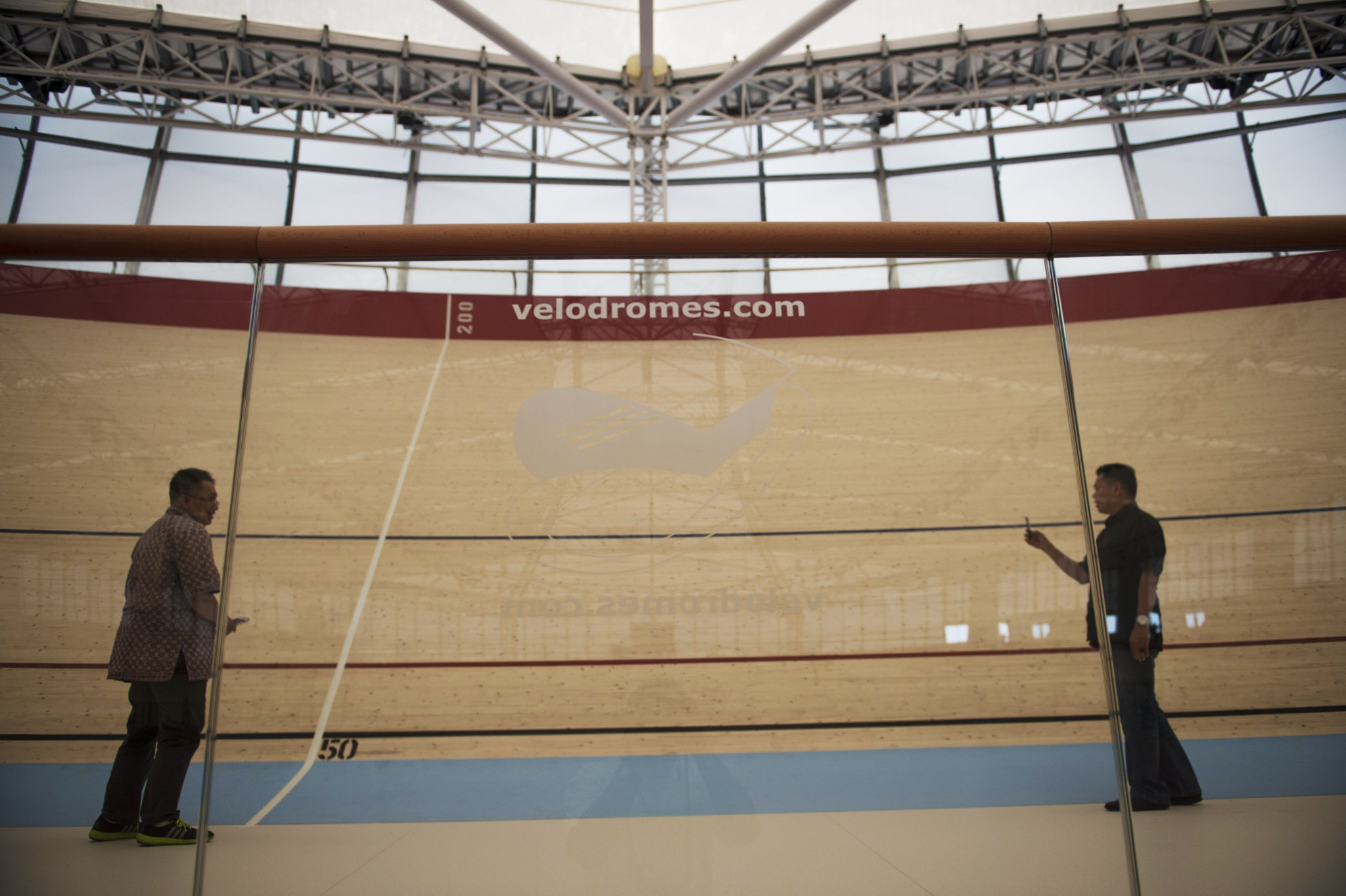 The velodrome has been constructed for the Asian Games ©Getty Images