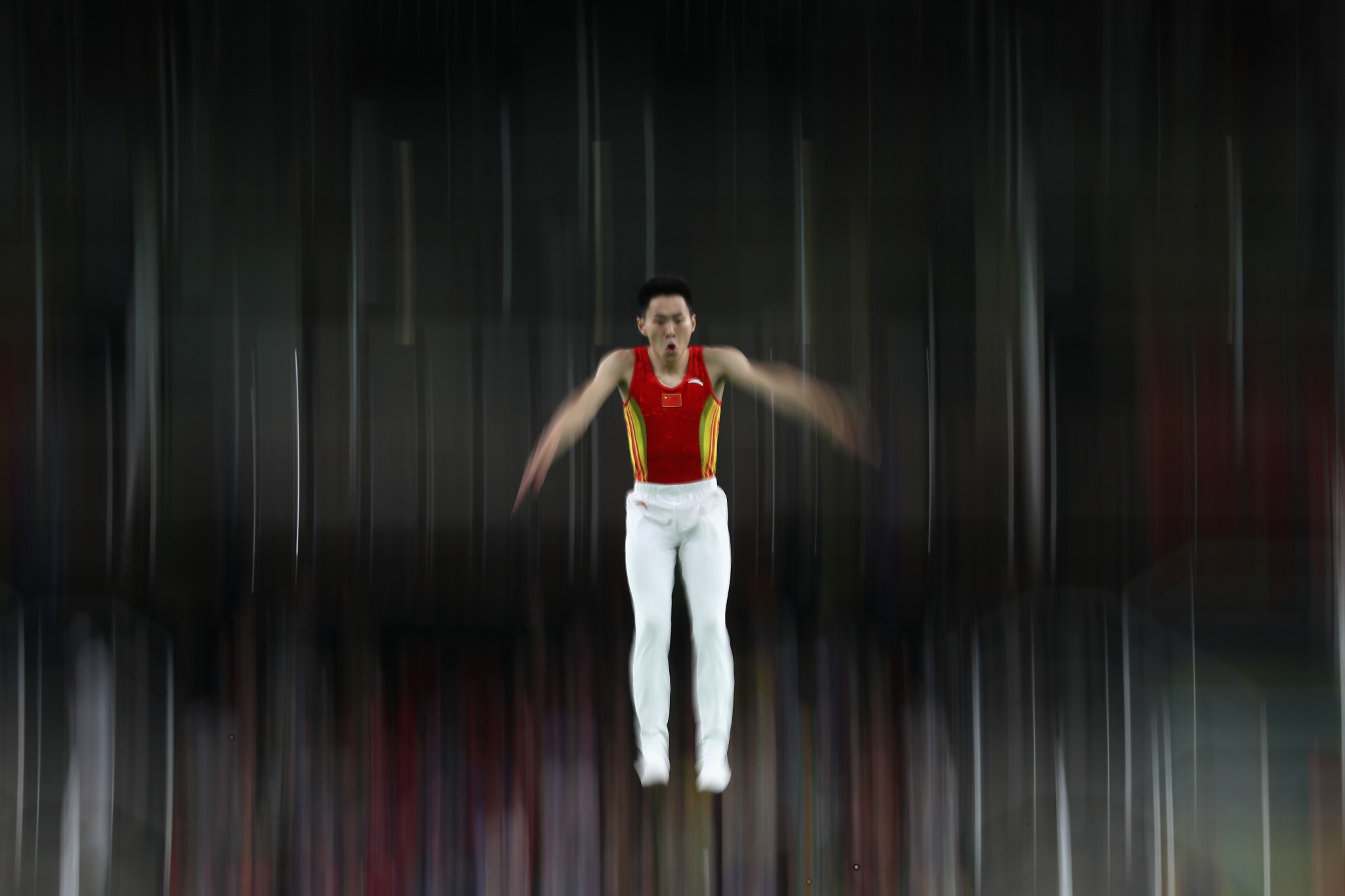 Chinese double at FIG Trampoline World Cup