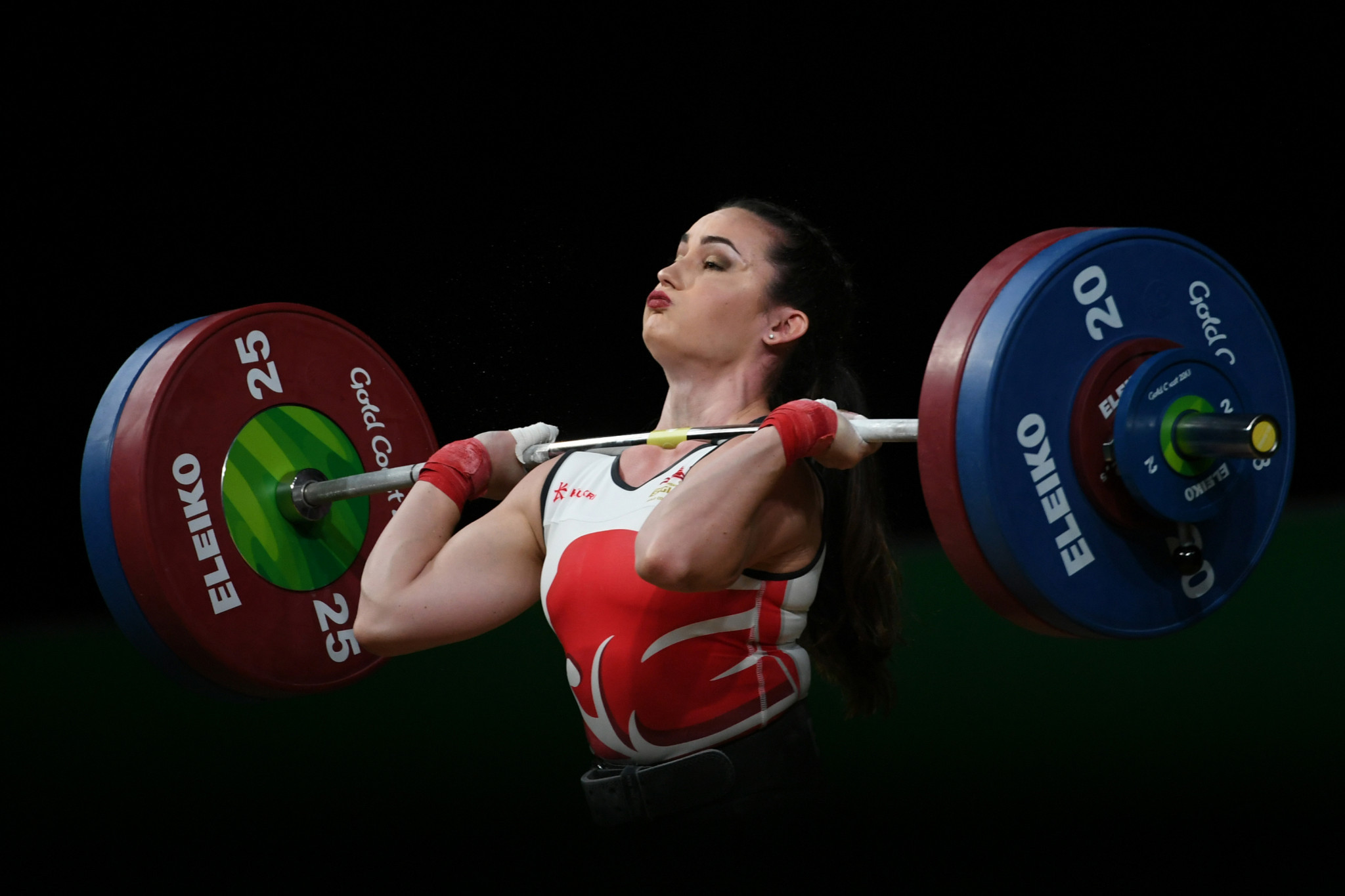 Sarah Davies is another weightlifter impacted by a lack of funding ©Getty Images