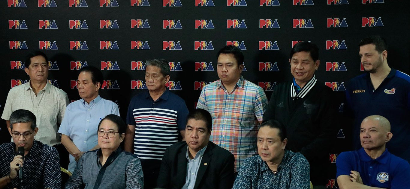 The Philippine Basketball Federation announced their decision to reverse a decision not to compete at the 2018 Asian Games during a press conference in Manila ©SBF