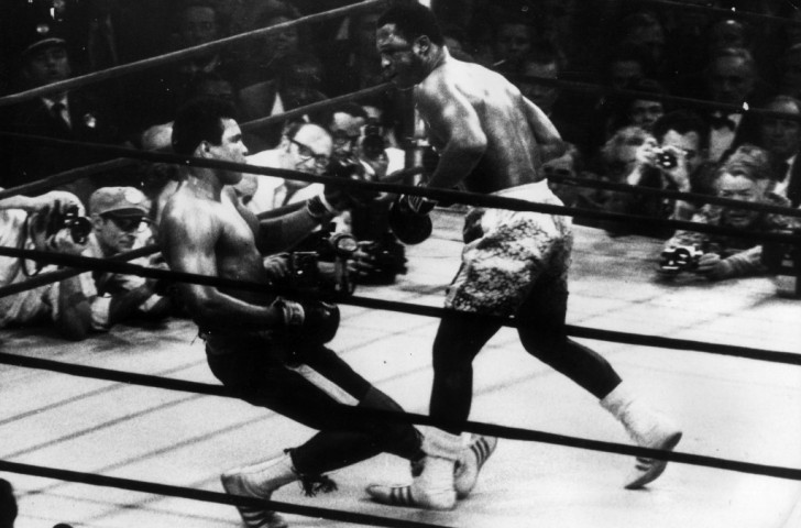 Muhammad Ali's encounter with Joe Frazier in March 1971 is widely considered boxing's first big event as opposed to a fight