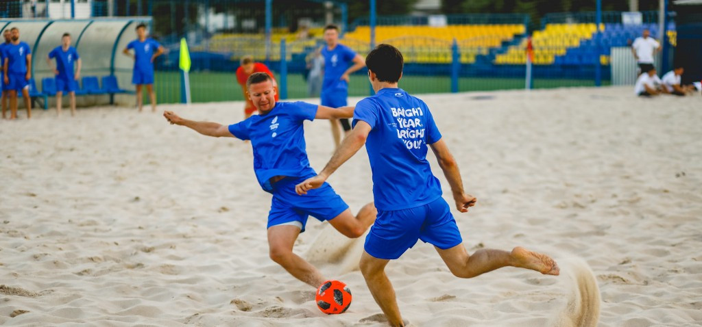 The initiative launched at a beach soccer tournament  ©Minsk 2019