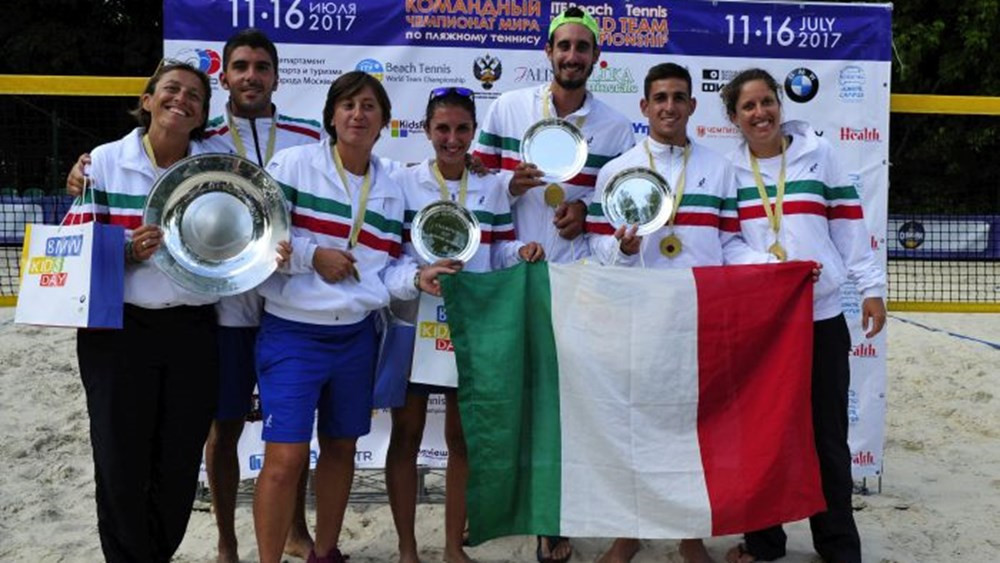 Italy targeting Beach Tennis World Team Championship title defence