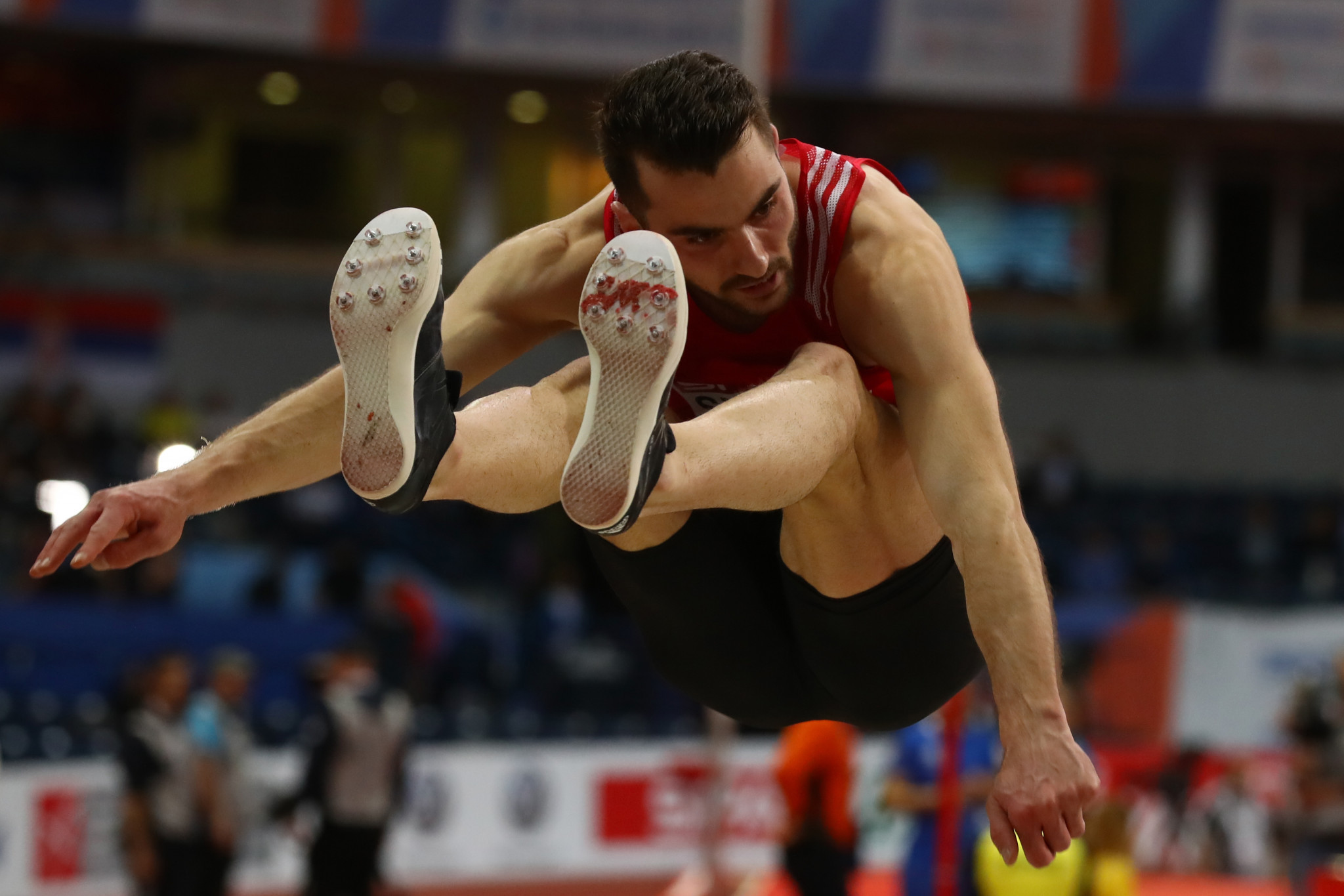 Long jumper Izmir Smajlaj is one of eight Albanian athletes to have recently received an Olympic Solidarity grant for Tokyo 2020 ©Getty Images