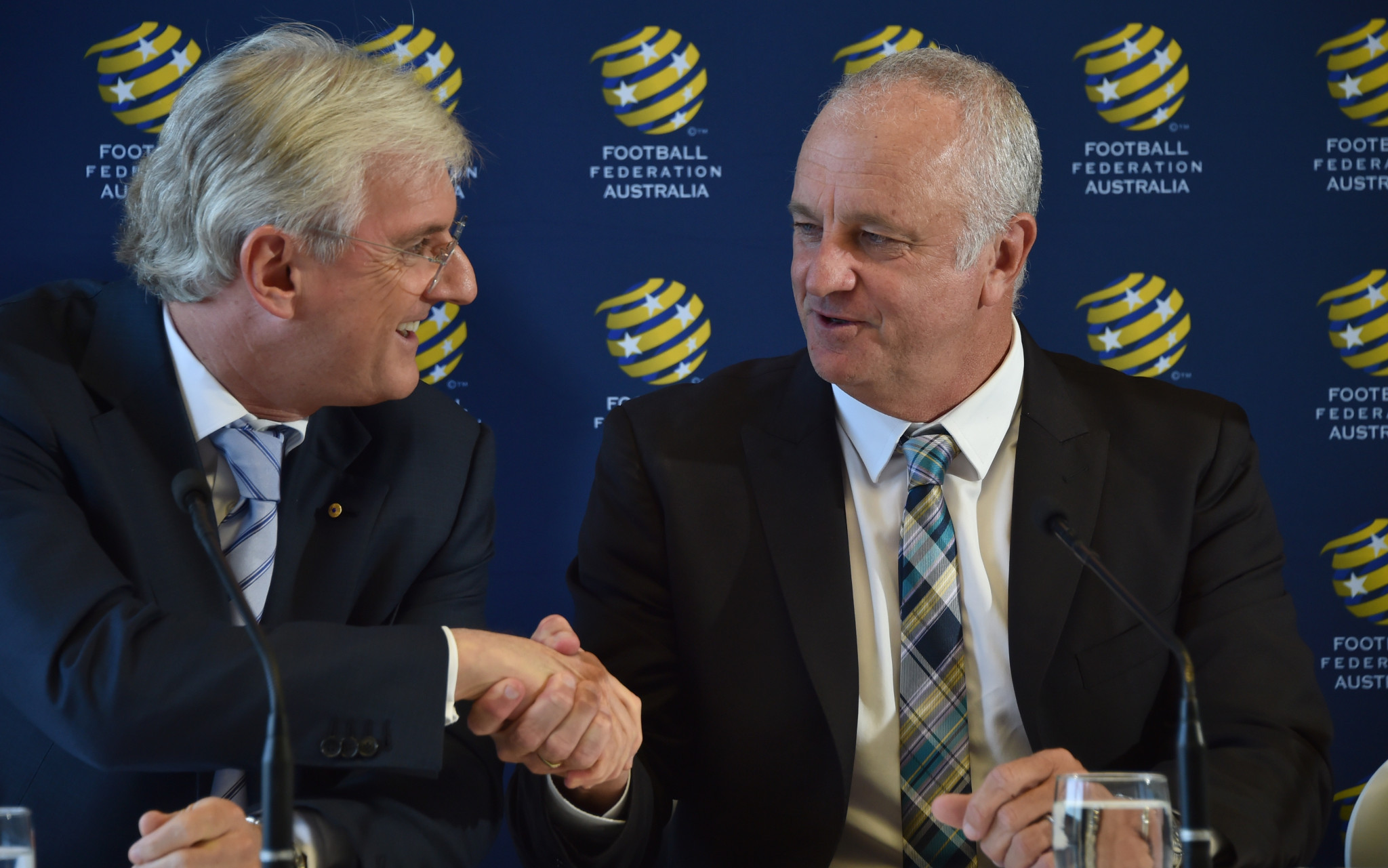 Steven Lowy, left, remains at the helm of the embattled organisation ©Getty Images