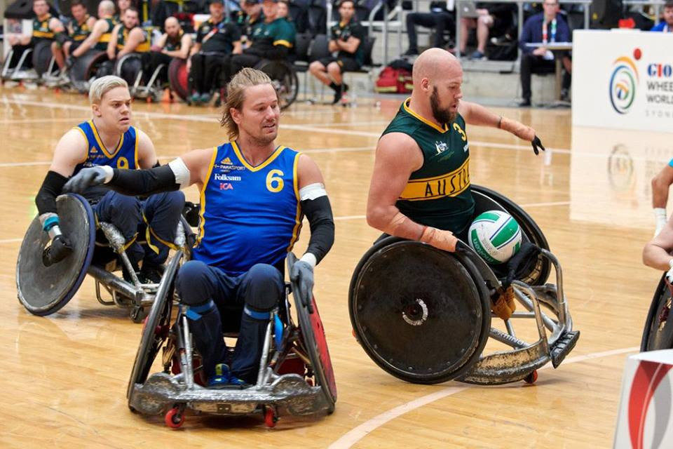 Semi-final line-up completed at Wheelchair Rugby World Championship