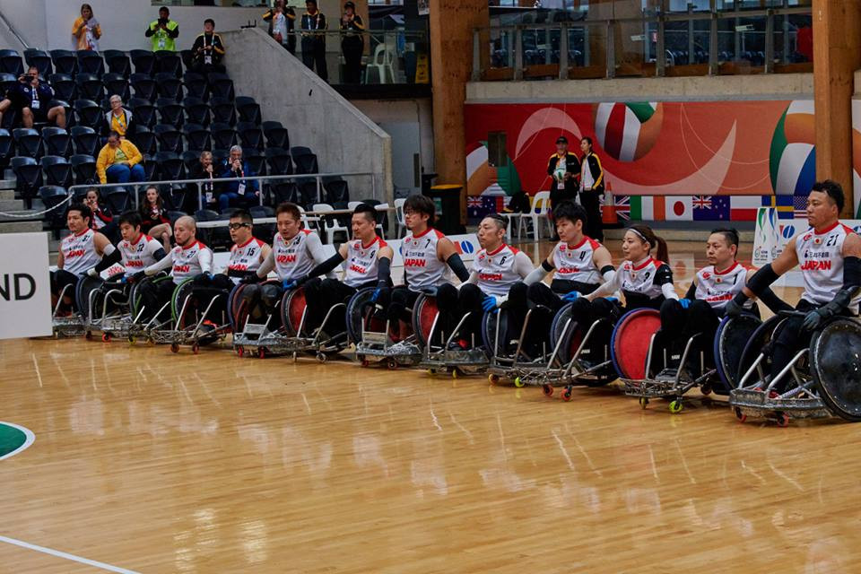 Japan went through after a big win over Denmark ©IWRF