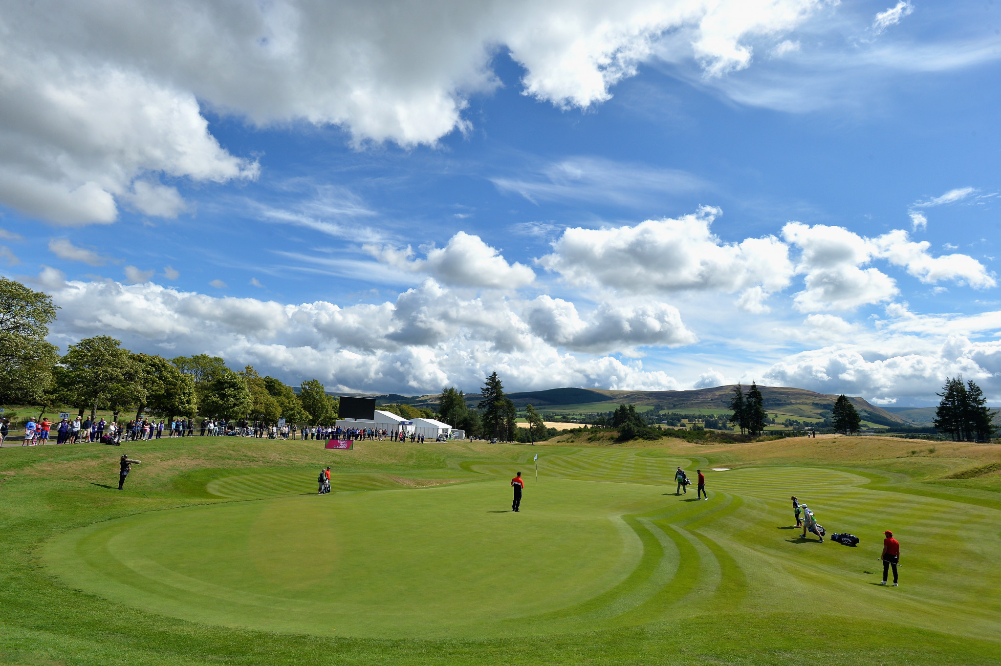 Gleneagles hosted the first day of golf action today ©Getty Images