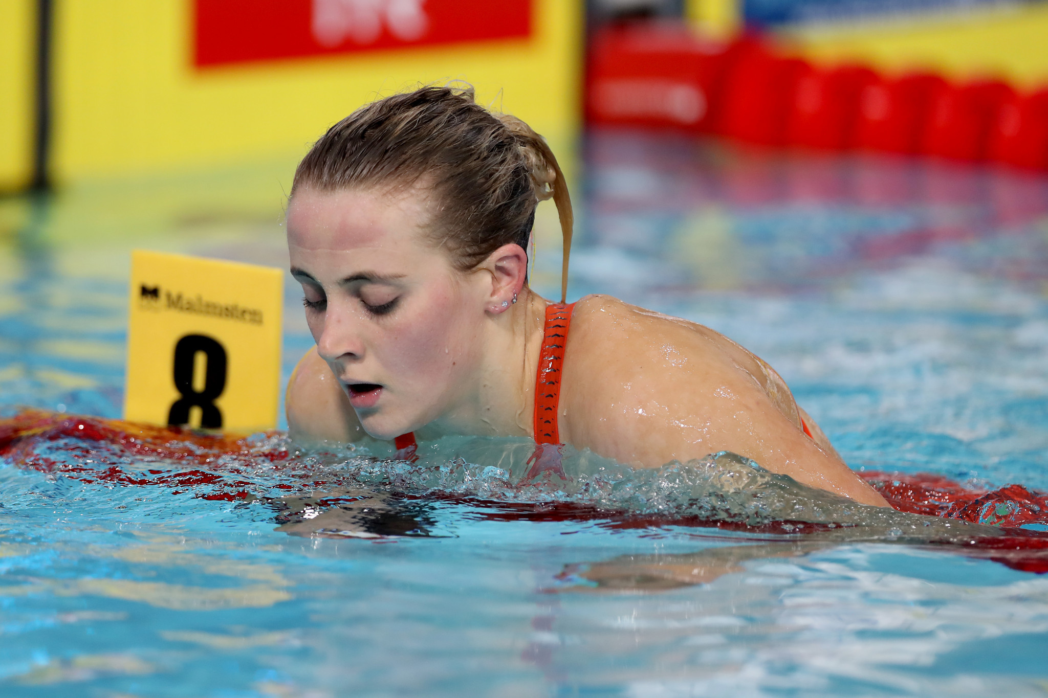 Siobhan-Marie O'Connor, who won the silver in the 200m individual medley at Rio 2016, had to settle for fifth in the final this evening ©Getty Images