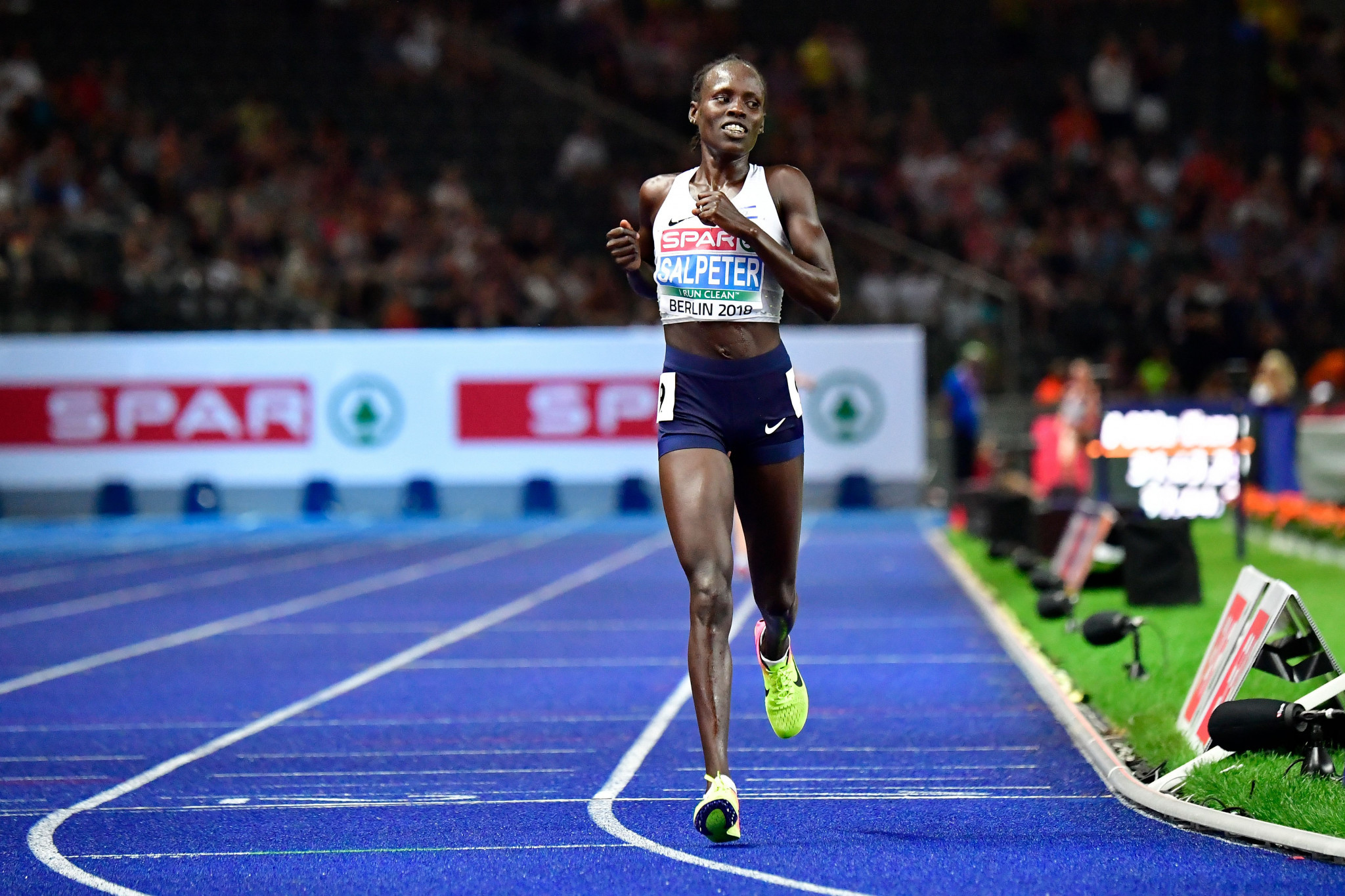 Israel's Lonah Chemtai Salpeter won the women's 10,000m ©Getty Images