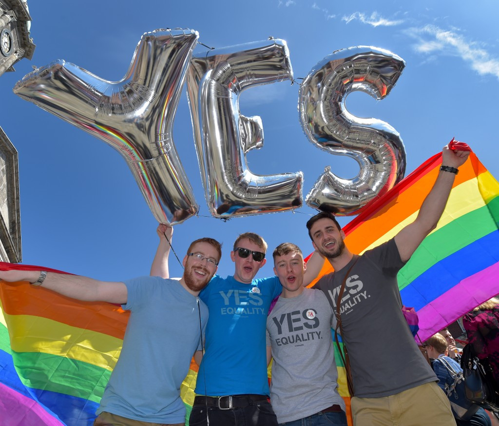 A decision was made to support same-sex marriage in Ireland following a referendum in May ©Getty Images