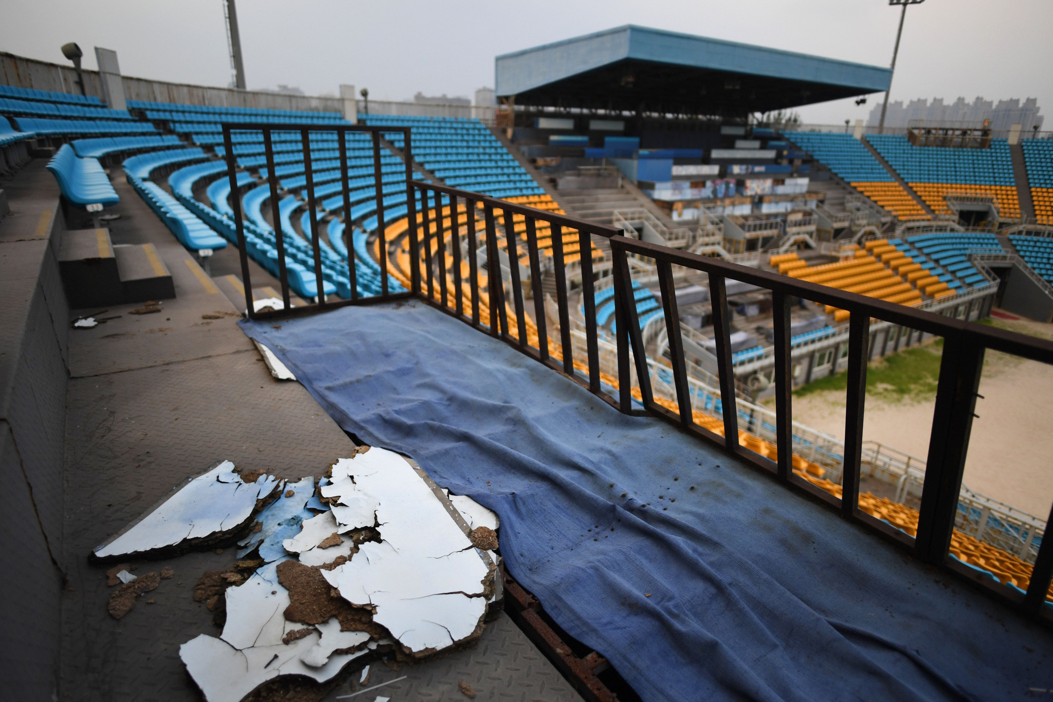 Pictures have emerged of decaying state of some of the facilities from the 2008 Olympics in Beijing ©Getty Images
