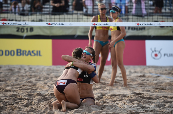 Hamburg, which will hold the FIVB Beach Volleyball World Championships next year, has money to spend on its sport budget to 2024 and believe the European Championships could be a good fit for them ©Getty Images  