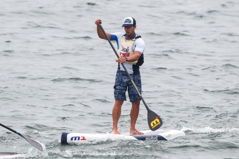 Stand-Up Paddling contains elements of surfing and canoeing ©ICF