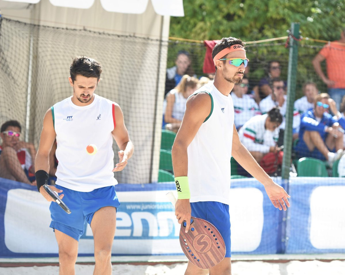 Italy continue strong pursuit of Beach Tennis World Team Championships title defence
