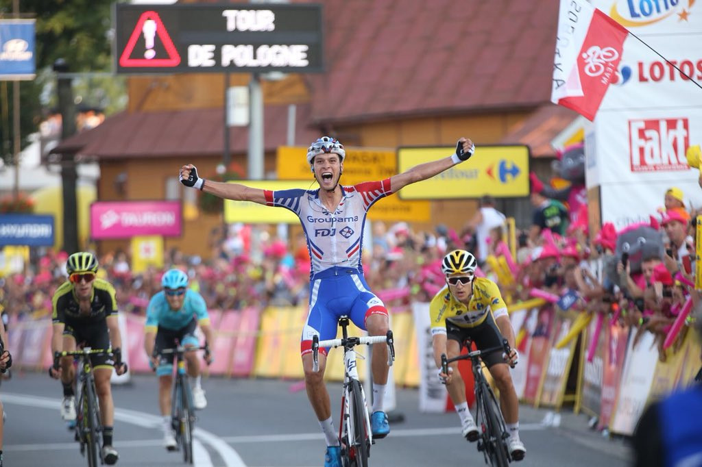 Preidler survives mountains and sprints to Tour of Poland stage win 