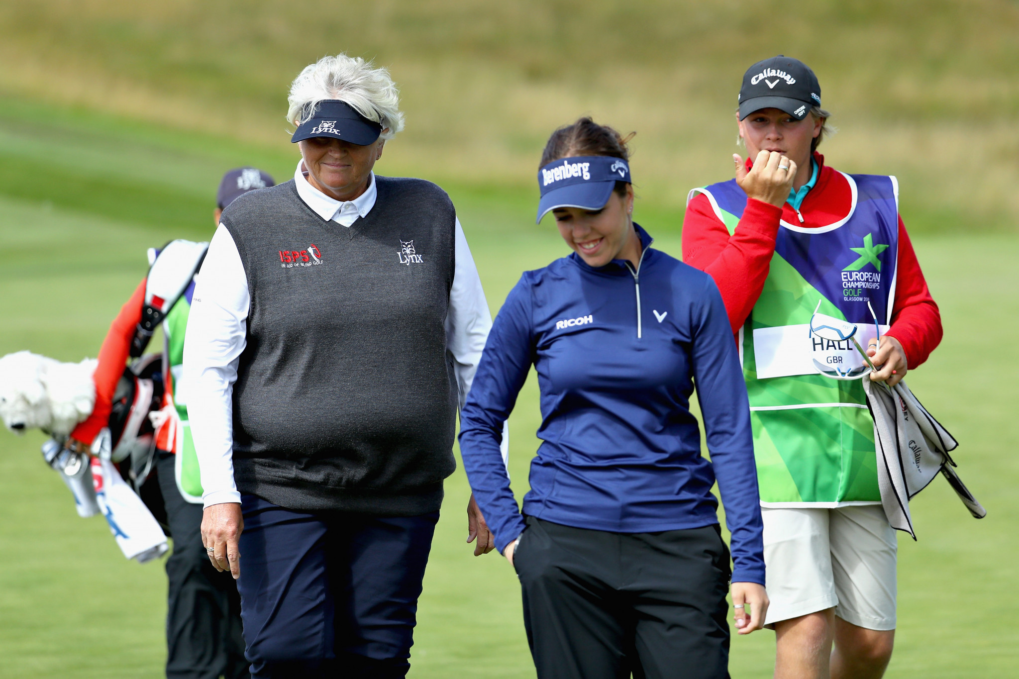 Georgia Hall and Laura Davies are among three British pairs in pole position to make the semi-finals after day two of the European Golf Team Championships at Gleneagles ©Getty Images