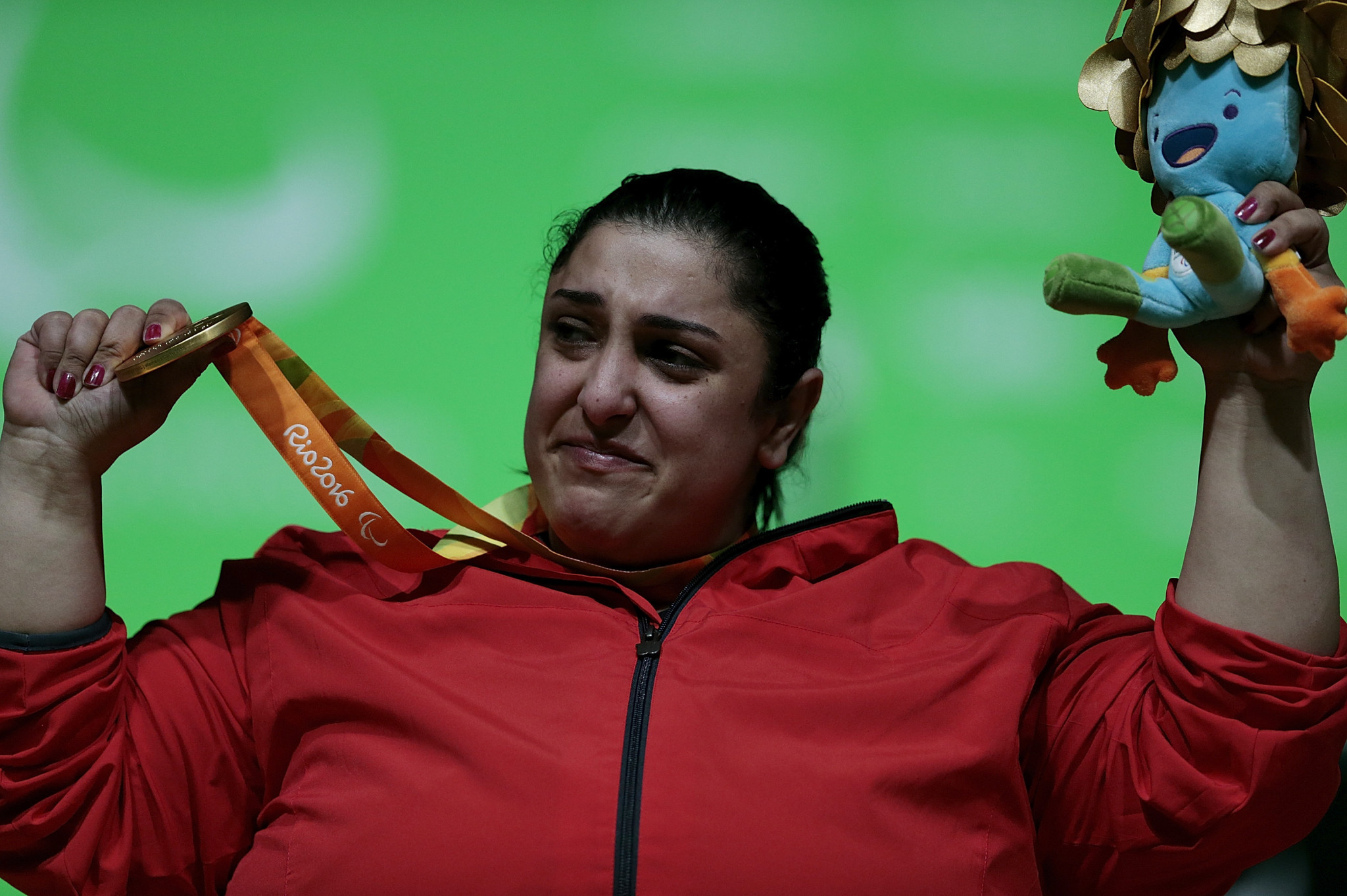 Egypt's Randa Mahmoud will fight for gold in the women's over 86kg class  ©Getty Images