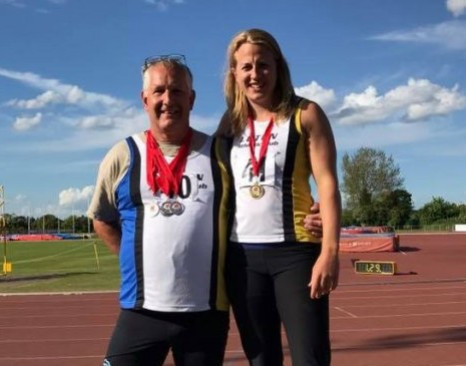 Joanna Blair's coach David Burrell, has also been banned for four years after he refused to take a drugs test ©Luton Athletics Club
