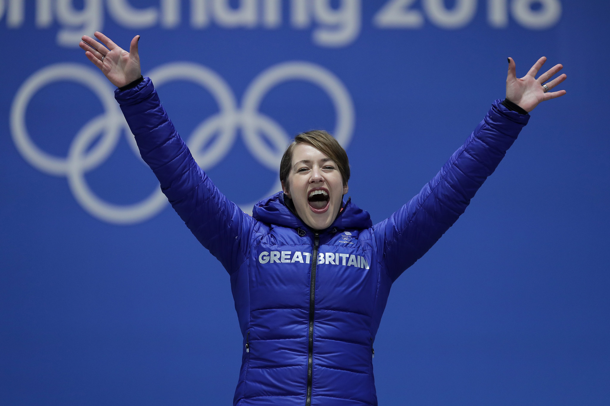 Britain's Lizzy Yarnold has won two Olympic gold medals under British Skeleton performance director Andi Schmid ©Getty Images