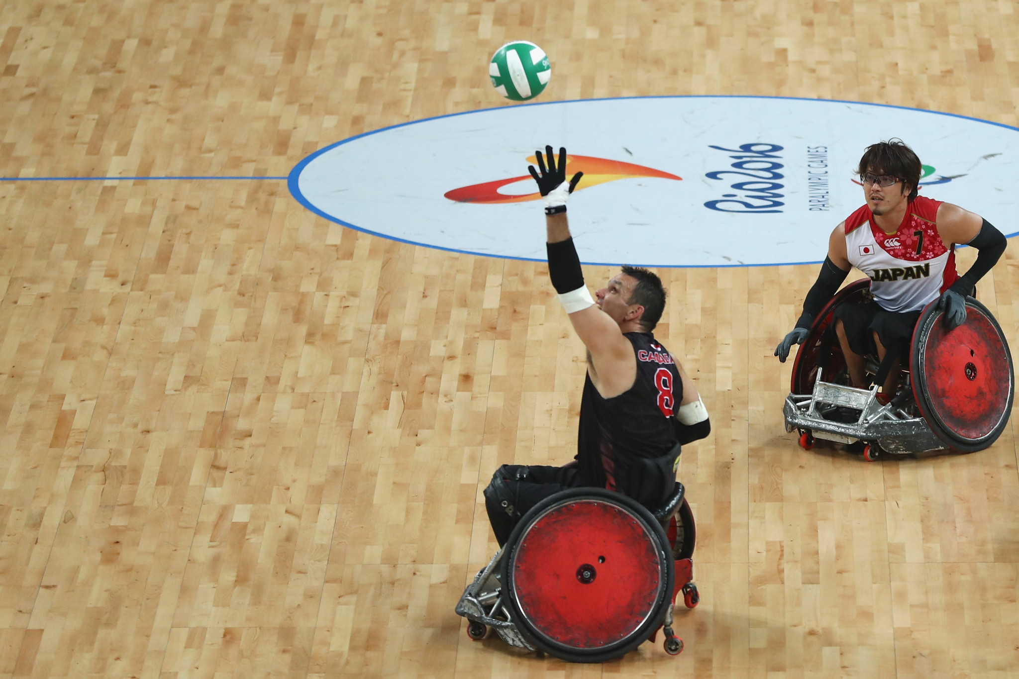 Japan have upgraded their bronze medal from the Rio Paralympics to gold at the Wheelchair Rugby World Cup ©Getty Images