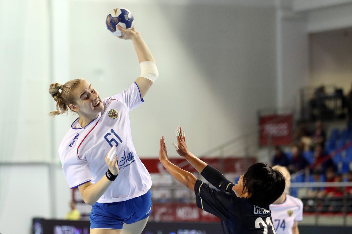 Defending champions Russia have remained top of Group C at the Women's Youth Handball World Championships by beating Japan 31-17 ©IHF