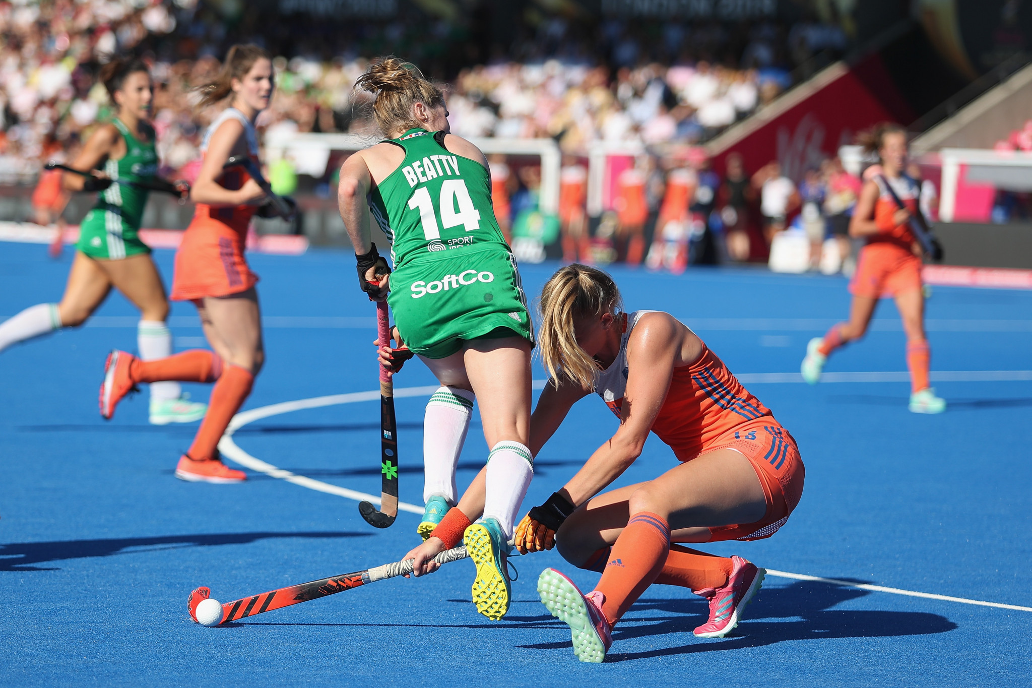 The success of this year's Women's Hockey World Cup, including the surprise performance of Ireland, who reached the final before being beaten by The Netherlands, has raised the profile of the sport ©Getty Images