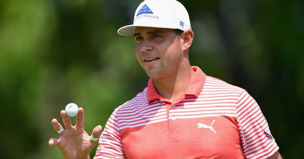 Gary Woodland leads the US PGA Championship on 10-under, but half the field are yet to finish their second rounds ©Getty Images
