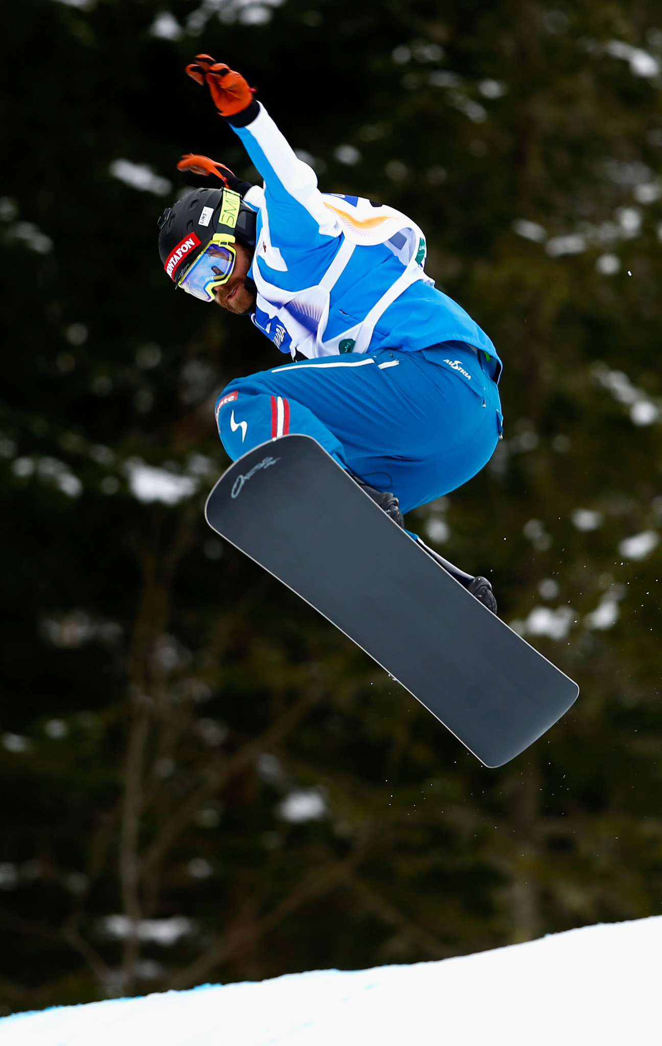 Markus Schairer won the world snowboard cross title in 2009 ©Getty Images