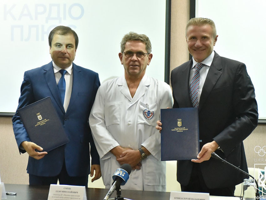 National Olympic Committee of Ukraine announce partnership with scientific medical centre